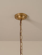 Bladen large aged brass pendant | Ceiling Light | Lights & Lamps | UK | Modern Affordable Designer Lighting