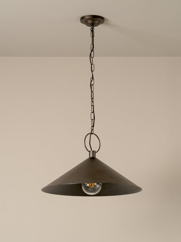 Bladen large bronze pendant | Ceiling Light | Lights &amp; Lamps | UK | Modern Affordable Designer Lighting