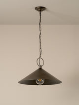 Bladen large bronze pendant
