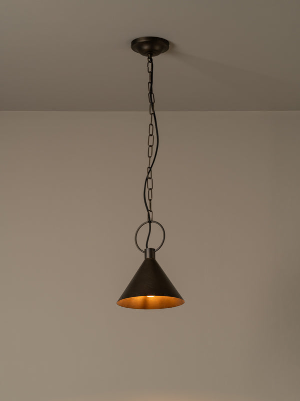 Bladen small bronze pendant | Ceiling Light | Lights & Lamps | UK | Modern Affordable Designer Lighting