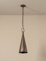 Bladen tall bronze pendant