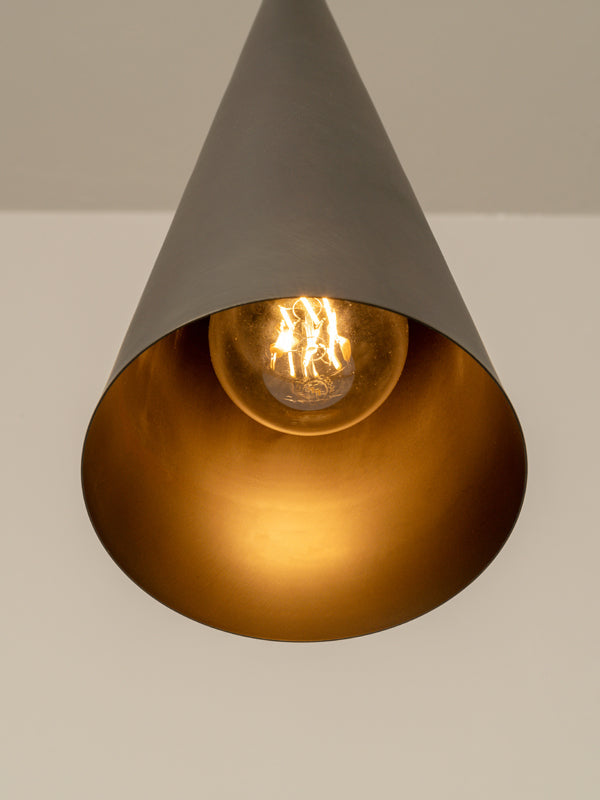 Bladen tall bronze pendant | Ceiling Light | Lights & Lamps | UK | Modern Affordable Designer Lighting