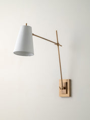 Celano aged brass wall light | Wall Light | lights&lamps | UK | Modern Affordable Designer Lighting
