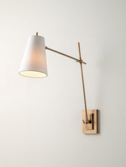 Celano aged brass wall light | Wall Light | lights&lamps | UK | Modern Affordable Designer Lighting