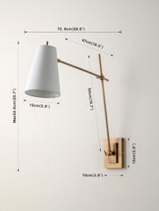 Celano aged brass wall light | Wall Light | lights&lamps | UK | Modern Affordable Designer Lighting