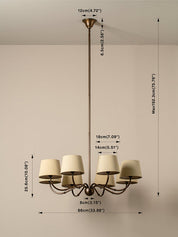 Charlbury chandelier | Chandelier | lights&lamps | UK | Modern Affordable Designer Lighting