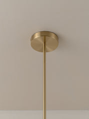 Chelso - 6 light brass and opal pendant | Ceiling Light | Lights & Lamps | USA | Modern Affordable Designer Lighting