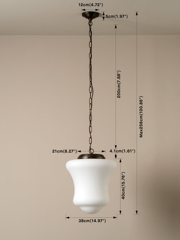 Fairford tall pendant