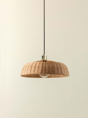rattan pendant hanging 