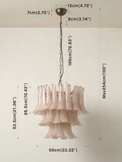 Lonso taupe chandelier | Chandelier | lights&lamps | UK | Modern Affordable Designer Lighting