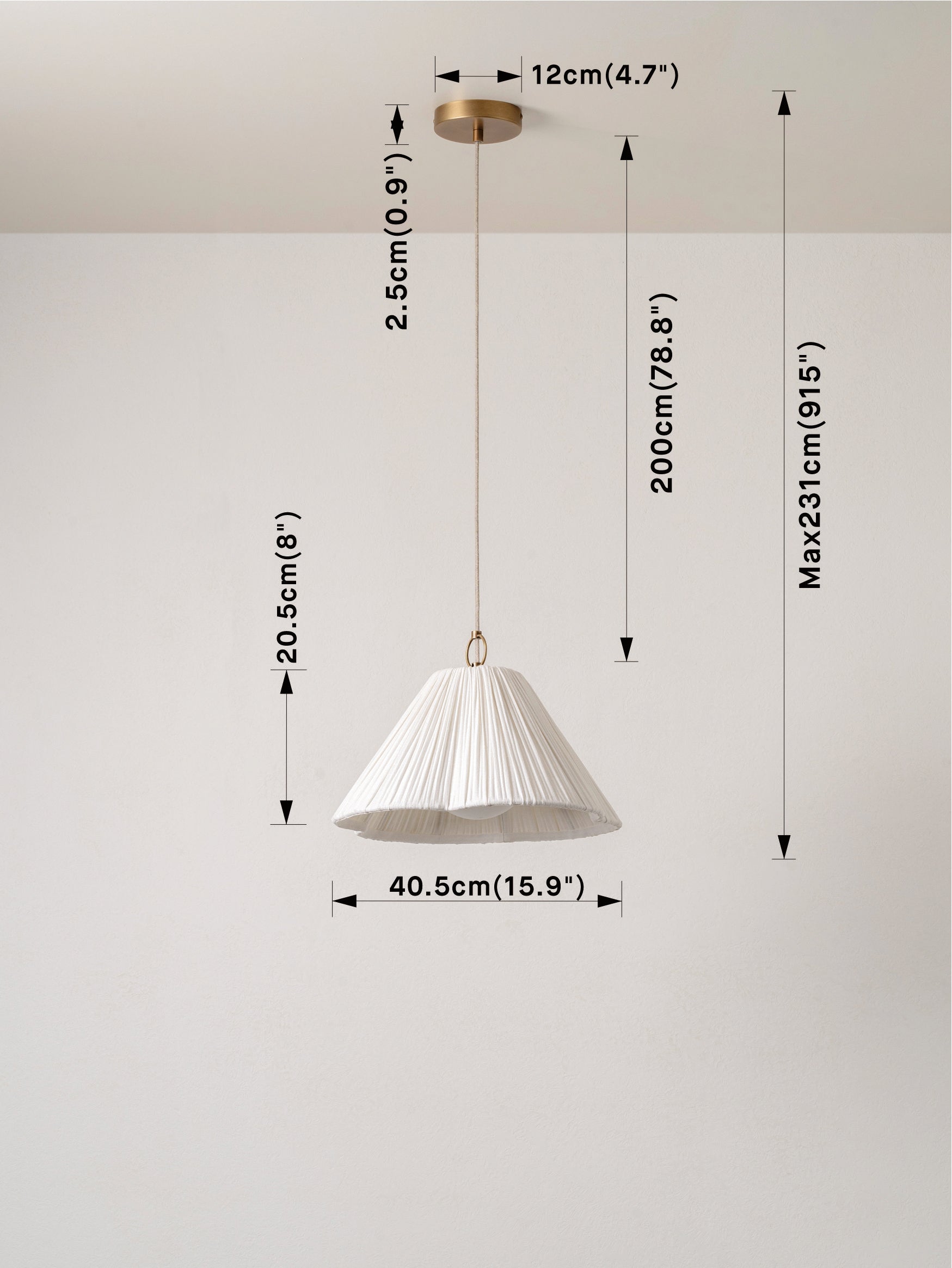 Lindi small pendant