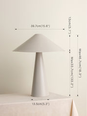 Orta - 1 light warm white cone table lamp | Table Lamp | Lights & Lamps Inc | Modern Affordable Designer Lighting | USA