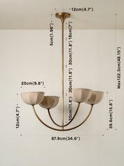 Ottino chandelier | Ceiling light | Lights & Lamps | UK | Modern Affordable Designer Lighting