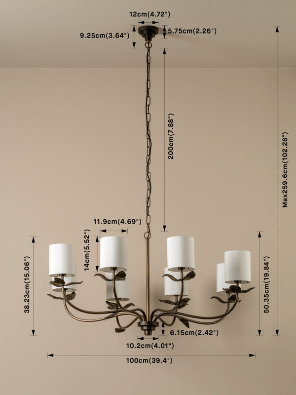 Parks chandelier