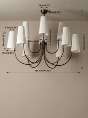 Pimlico 10 light chandelier
