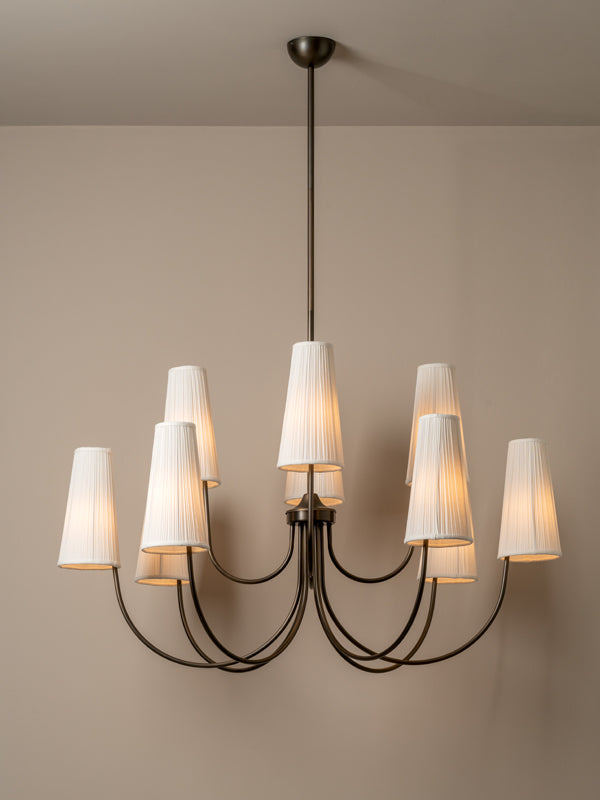 Pimlico 10 light chandelier