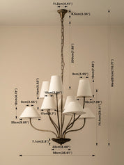 Portobello chandelier
