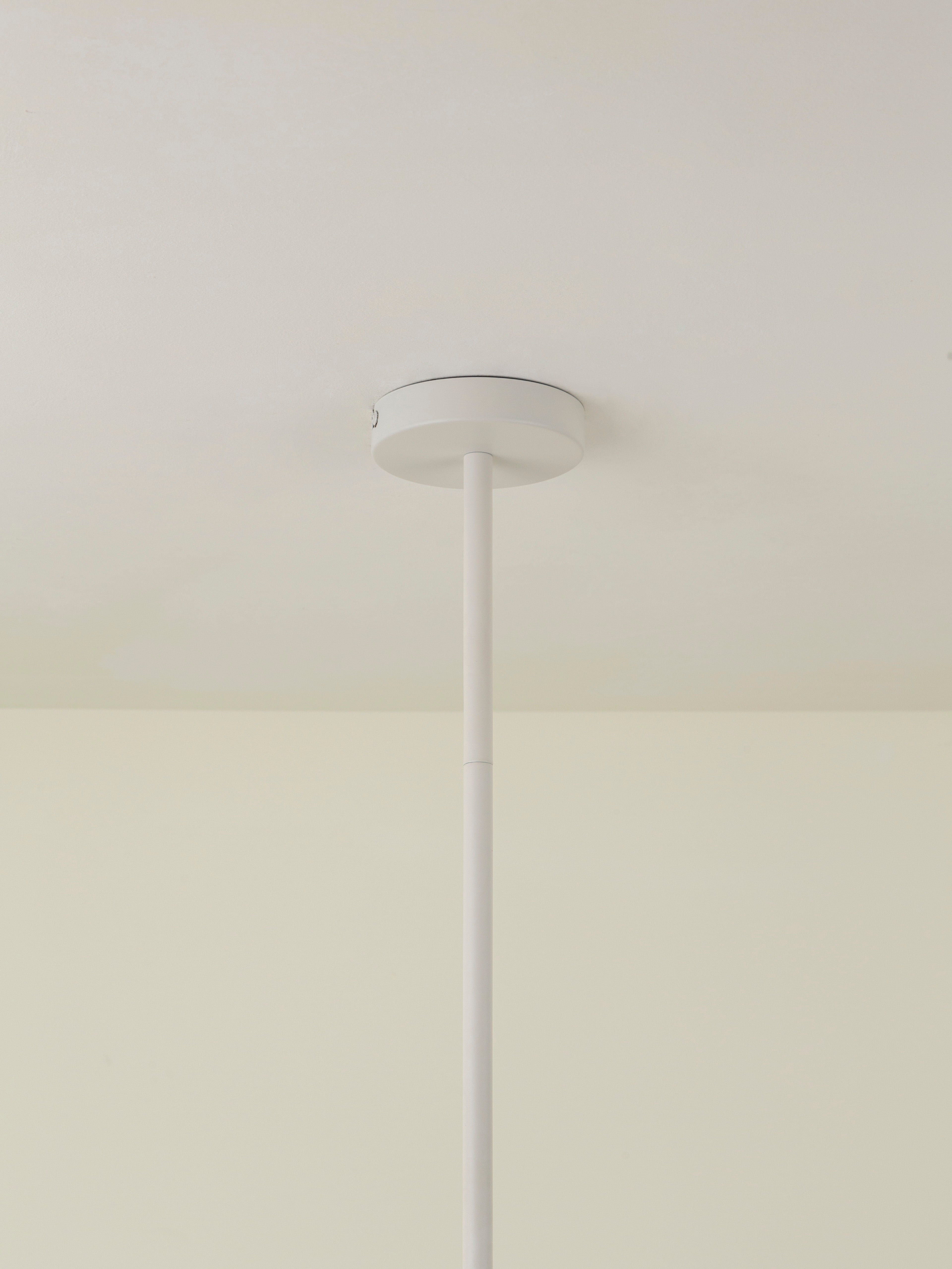 Ruzo - 4 light warm white porcelain ceiling pendant | Chandelier | Lights & Lamps Inc | Modern Affordable Designer Lighting | USA