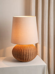 Sanvi - extra large rattan globe table lamp | Table lamp | lights & lamps | US | Modern affordable designer lighting