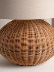 Sanvi - extra large rattan globe table lamp | Table lamp | lights & lamps | US | Modern affordable designer lighting