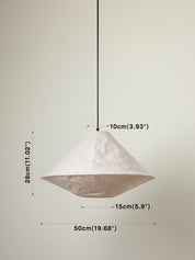 LAMPSHADE with dimensions on image
