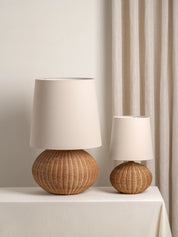 Sanvi - extra large rattan globe table lamp | Table lamp | lights & lamps | US | Modern affordable designer lighting