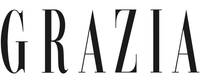 Black 'Grazia' logo on a white background