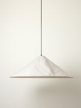 Siya - collapsible oversized linen lampshade