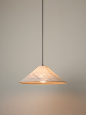 Siya - collapsible large linen lampshade