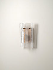 Pazo - layered textured glass wall light | Wall light | lights & lamps | Modern affordable designer lighting 