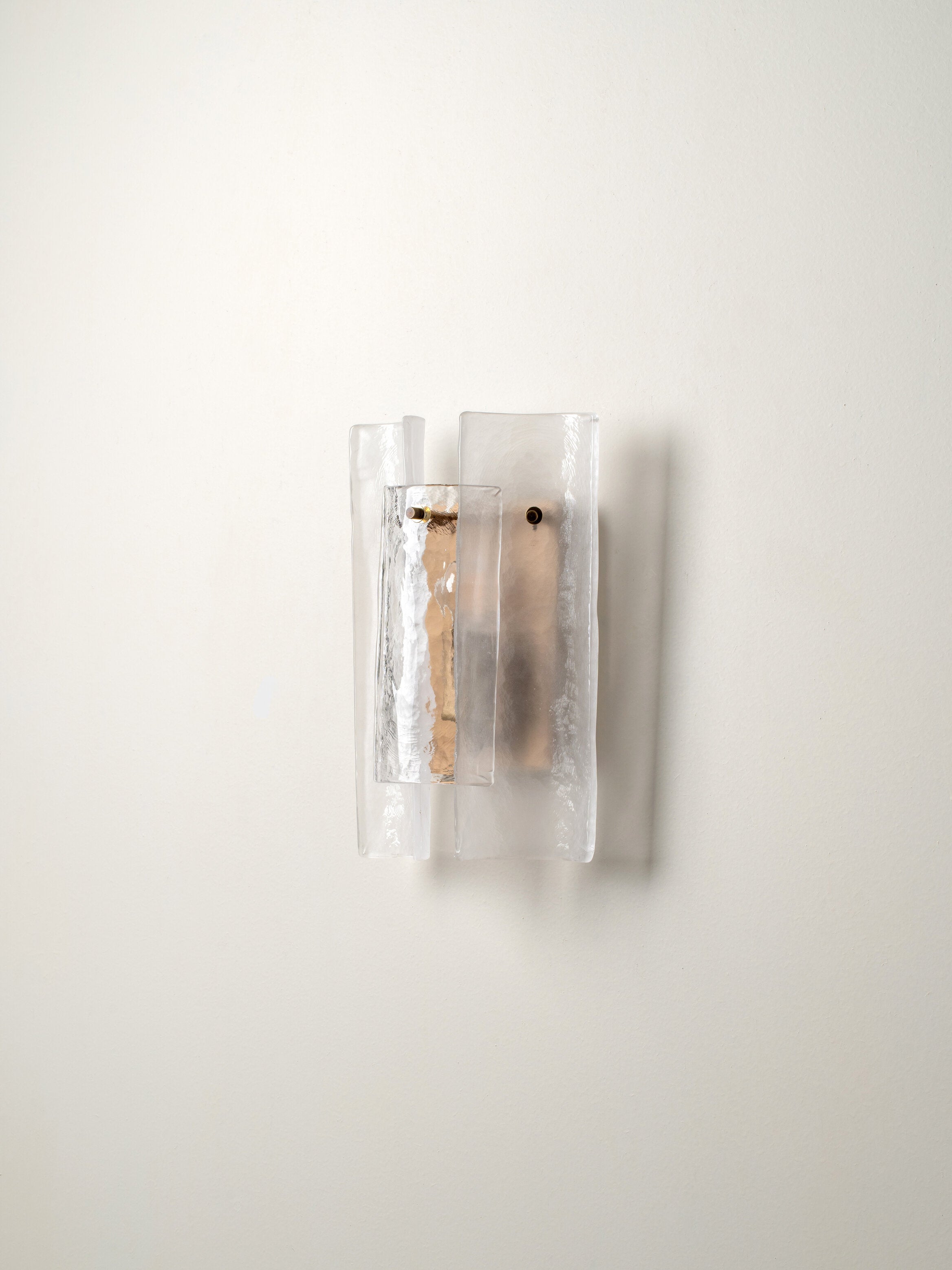 Pazo - layered textured glass wall light | Wall light | lights &amp; lamps | Modern affordable designer lighting 
