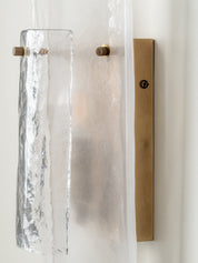 Pazo - layered textured glass wall light | Wall light | lights & lamps | Modern affordable designer lighting 