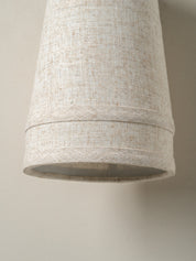 Solara - bronze and layered natural linen wall light | Wall light | lights & lamps | Modern affordable designer lighting