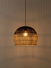 Bilu - black and natural ombre pendant light | Ceiling Light | Lights & Lamps Inc | Modern Affordable Designer Lighting | USA