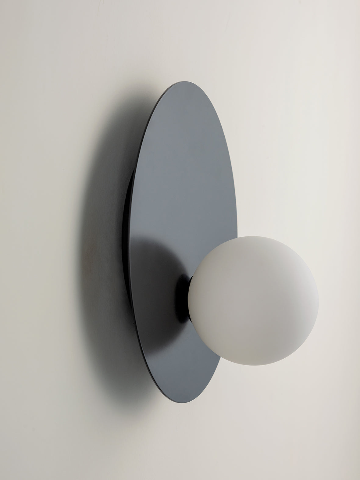 Luna - 1 light matt black wall light | Wall Light | Lights & Lamps Inc | Modern Affordable Designer Lighting | USA