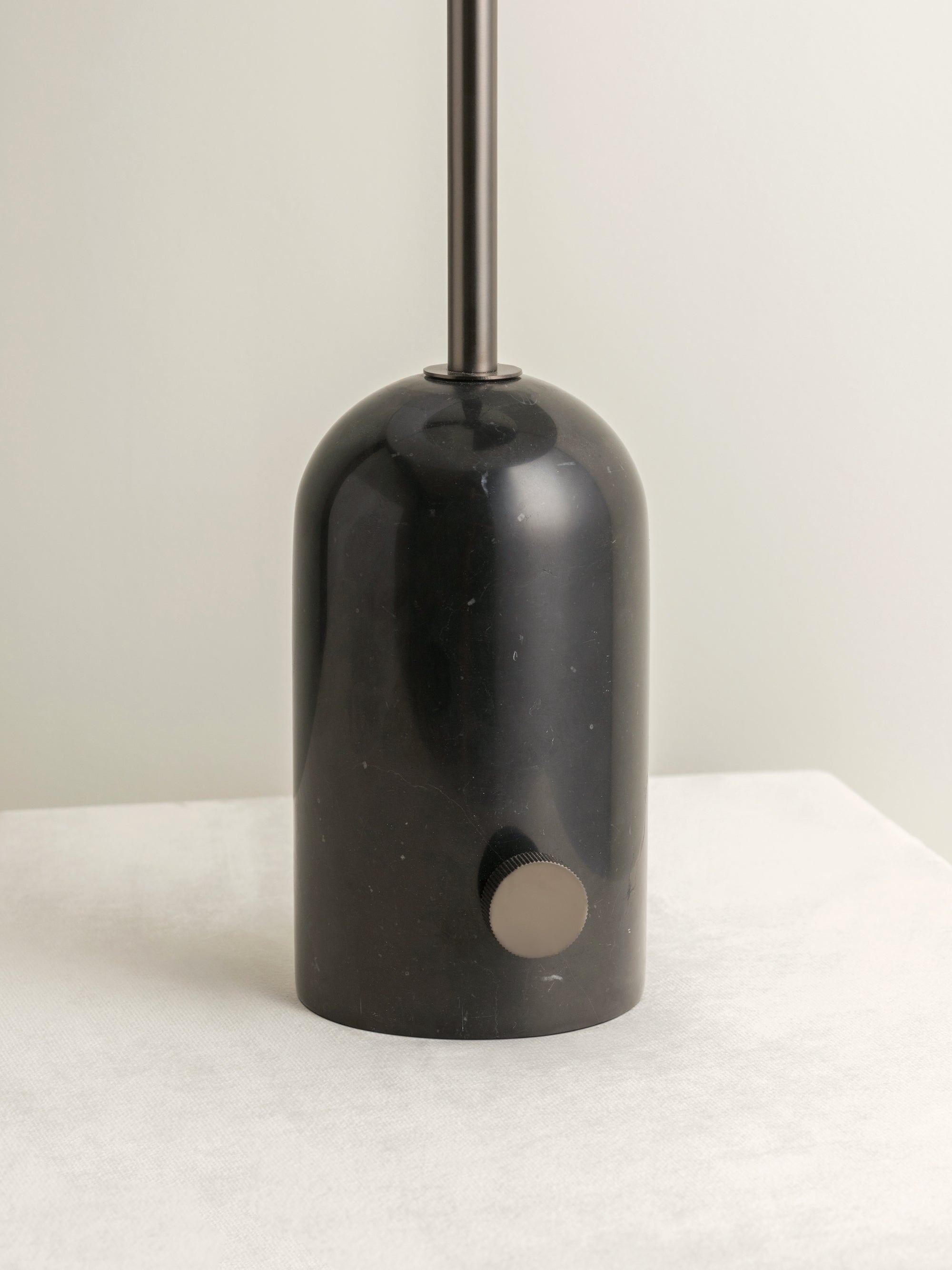 Penn - black marble and graphite silver table lamp | Table Lamp | Lights & Lamps Inc | Modern Affordable Designer Lighting | USA