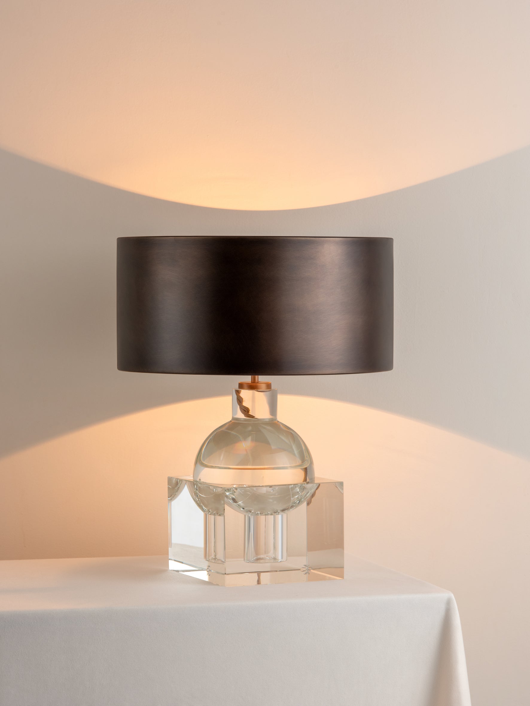 Edition 1.4 - crystal table lamp base | Table Lamp | Lights & Lamps Inc | USA