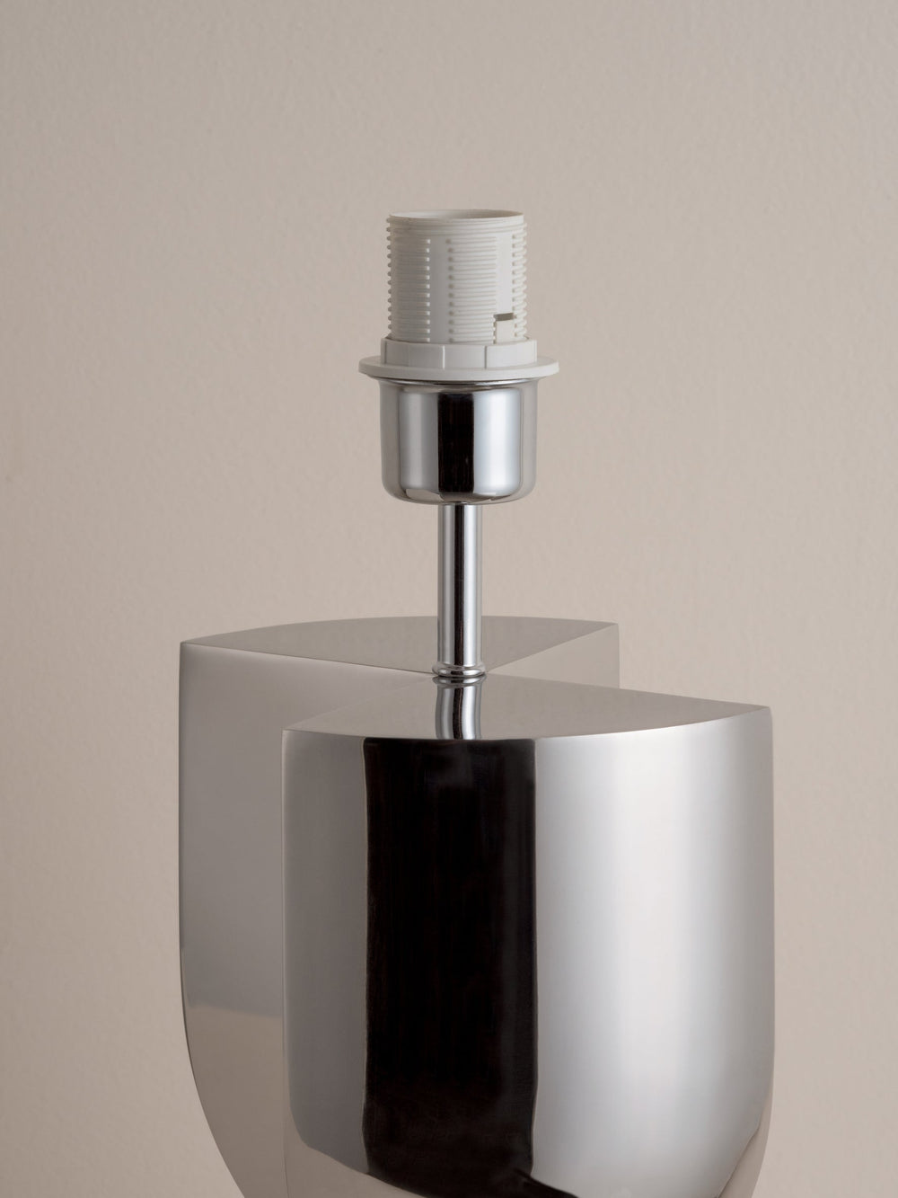 Edition 1.5 chrome table lamp base only