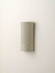 Enza - warm white  ribbed concrete wall light | Wall Light | Lights & Lamps Inc | Modern Affordable Designer Lighting | USA