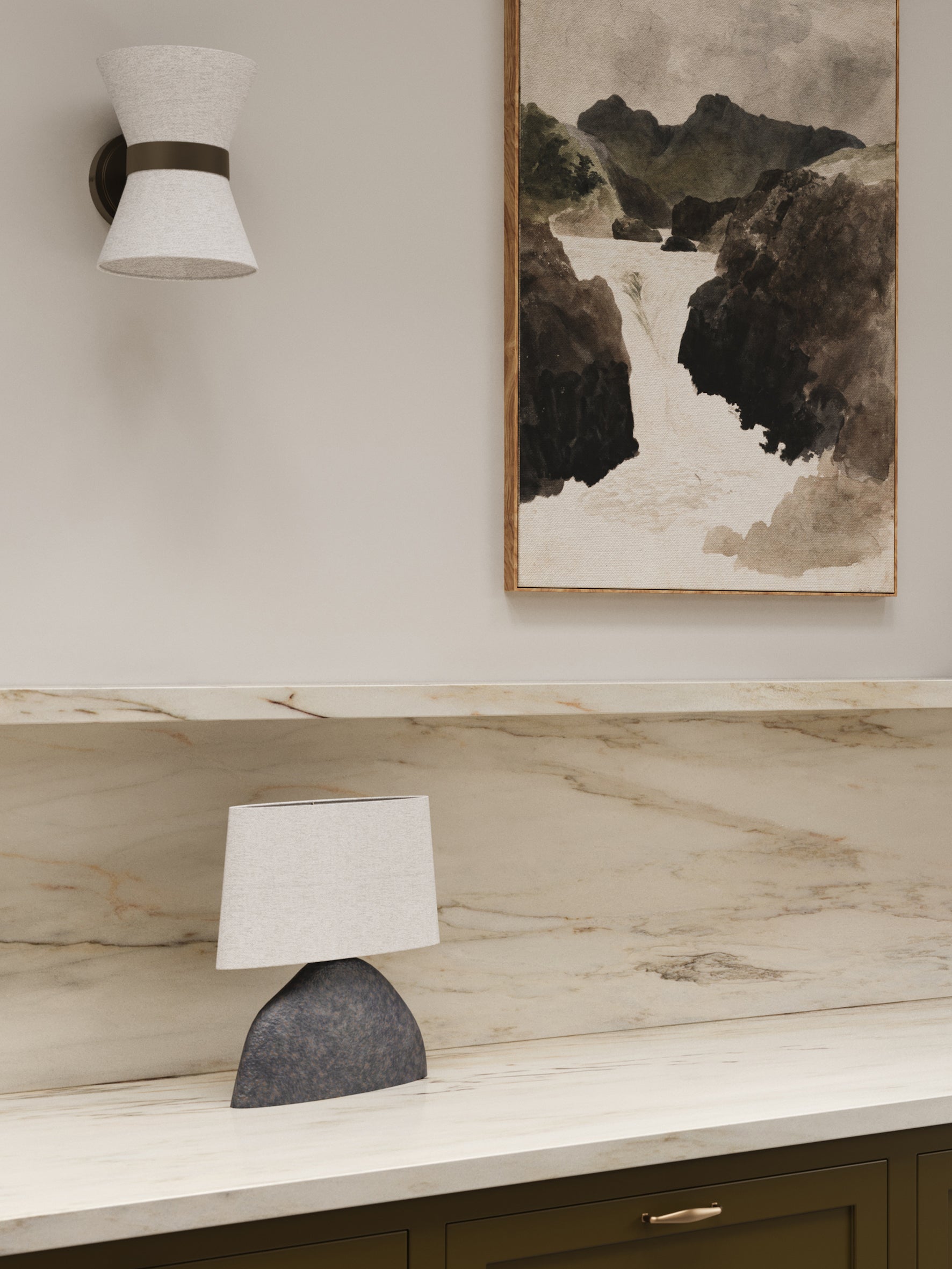 Pitti - bronze ceramic table lamp | Table Lamp | Lights & Lamps Inc | Modern Affordable Designer Lighting | USA