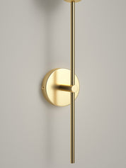 Chelso - brushed brass and opal wall light | Wall Light | Lights & Lamps Inc | Modern Affordable Designer Lighting | USA