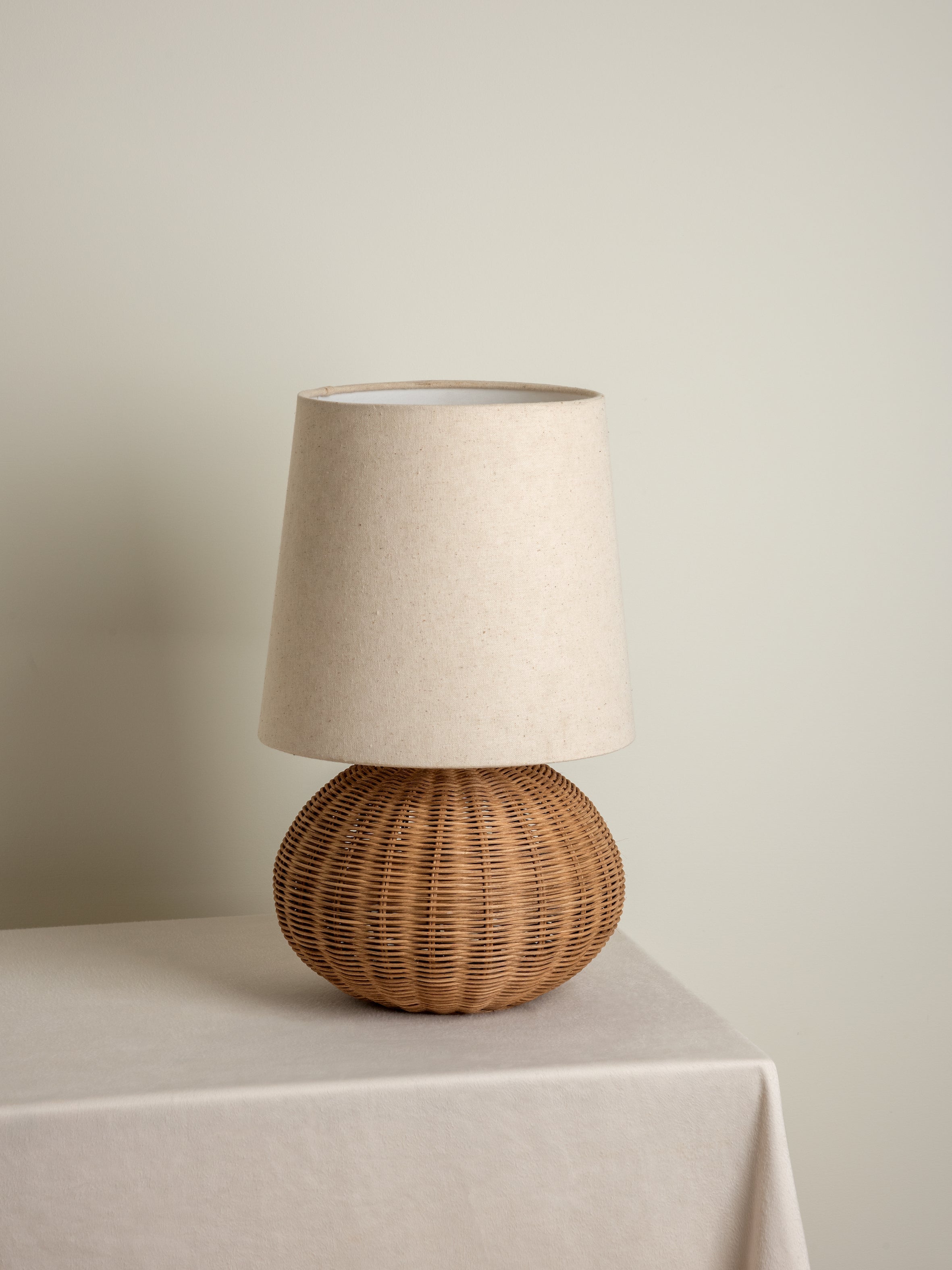 Sanvi - rattan globe table lamp | Table Lamp | Lights & Lamps Inc | Modern Affordable Designer Lighting | USA